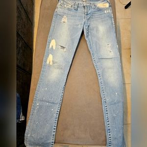 True Religion Slim Straight Jeans Size 28